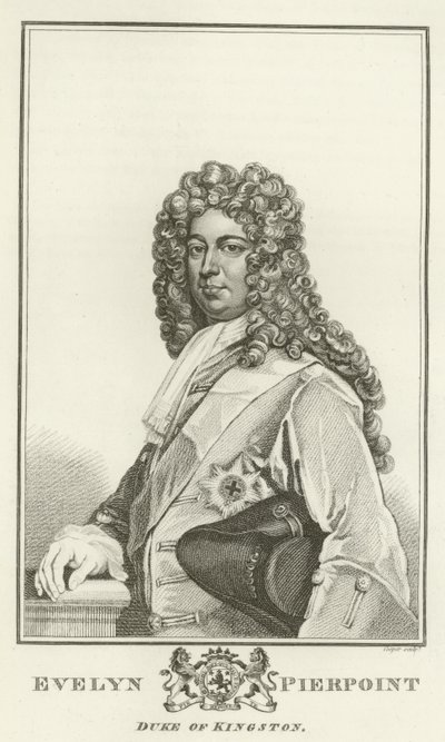 Evelyn Pierpoint, duc de Kingston - Godfrey Kneller